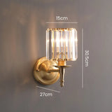 Vintage luxury Crystal Wall Light