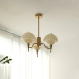 French Bubble Cream Chandelier for Living Room