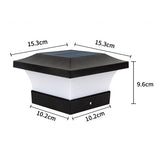 Nugee Short Light | Solar-Powered Column Light for Outdoors