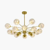 NobleLuminance - Glass ball chandelier