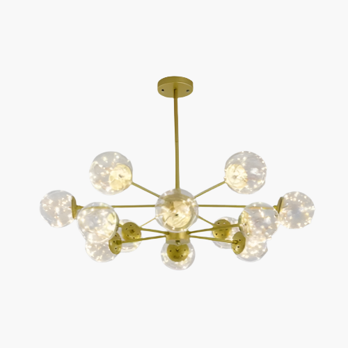 NobleLuminance - Glass ball chandelier