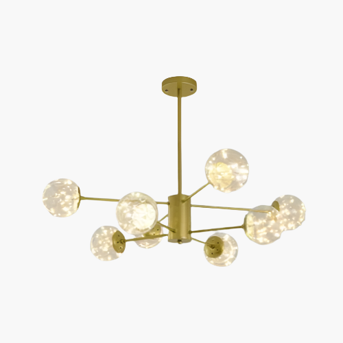 NobleLuminance - Glass ball chandelier