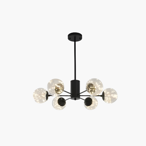 NobleLuminance - Glass ball chandelier