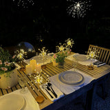 Mini Table Starburst Gold (Pack of 6)