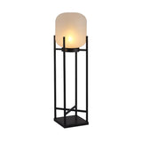 Solar floor lamp lantern for outdoors