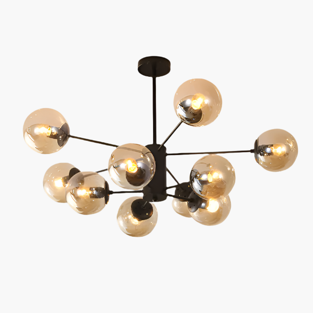 NobleLuminance - Glass ball chandelier