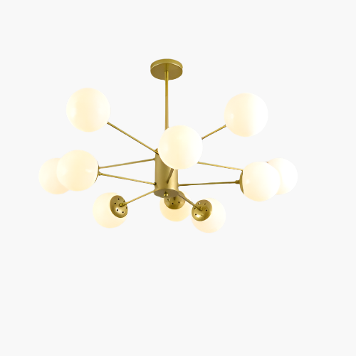 NobleLuminance - Glass ball chandelier