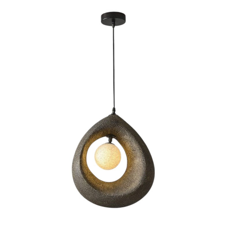 Wabi sabi circular Pendant Light