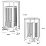 Cage Post Light Outdoor Solar light