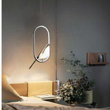 MrBird™ - Luxury pendant light with golden bird