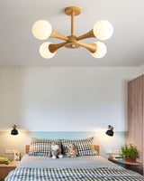 Nera Wooden Chandelier