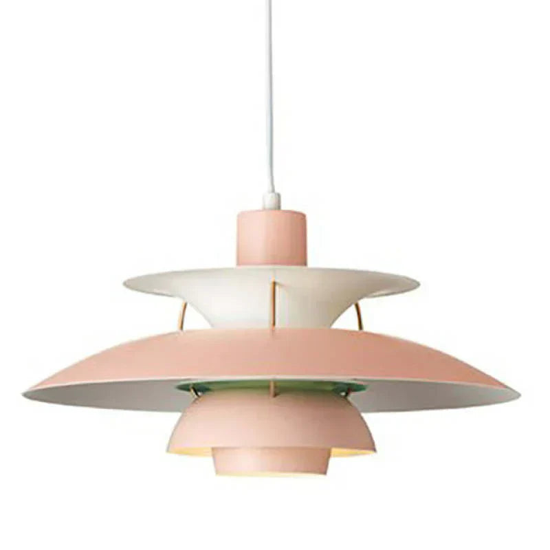 Morandi Modern LED Hanging lamp with shade
