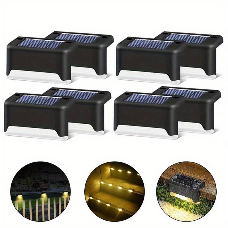 Cordless Solar LED Wall Lights - Create the perfect atmosphere in your garden! (4-Pack)