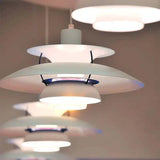 Morandi Modern LED Hanging lamp with shade