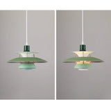 Morandi Modern LED Hanging lamp with shade