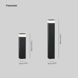 Orr Industrie Design LED Outdoor Lamp Rectangular Metal Outdoor