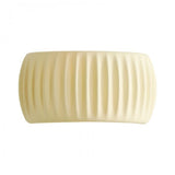 Modern Art Deco resin ribbed wall light