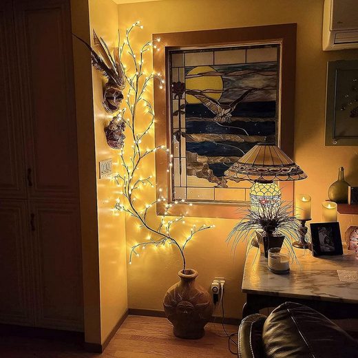 LED grapevine fairy lights
