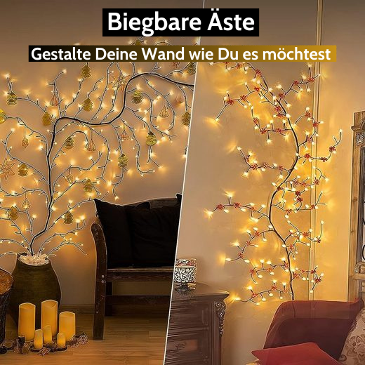 LED grapevine fairy lights