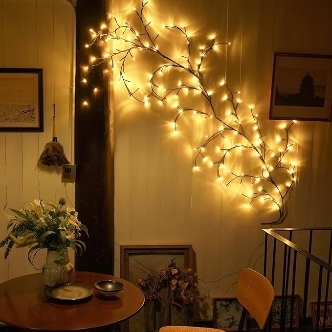 LED grapevine fairy lights